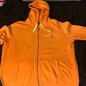 Polo zip up hoodie